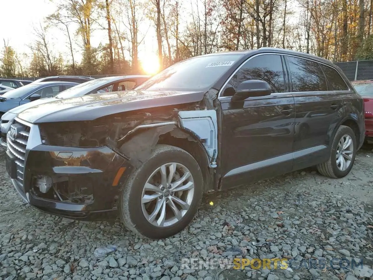 1 fotografías del automóvil dañado WA1LAAF74KD003476 AUDI Q7 2019