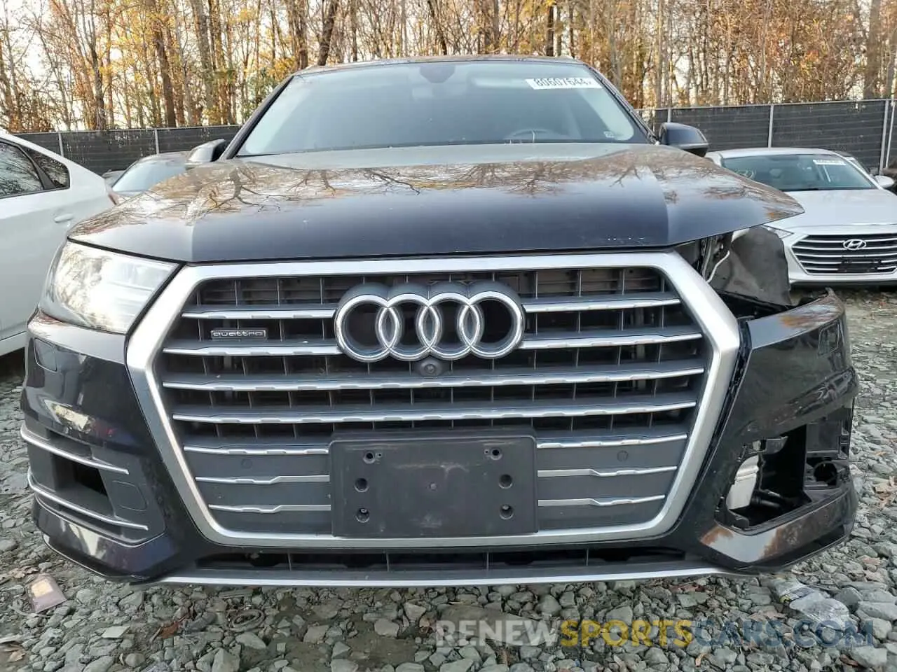 5 fotografías del automóvil dañado WA1LAAF74KD003476 AUDI Q7 2019