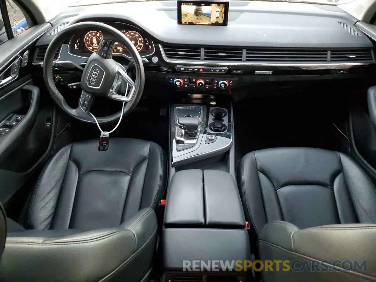 8 fotografías del automóvil dañado WA1LAAF74KD003476 AUDI Q7 2019