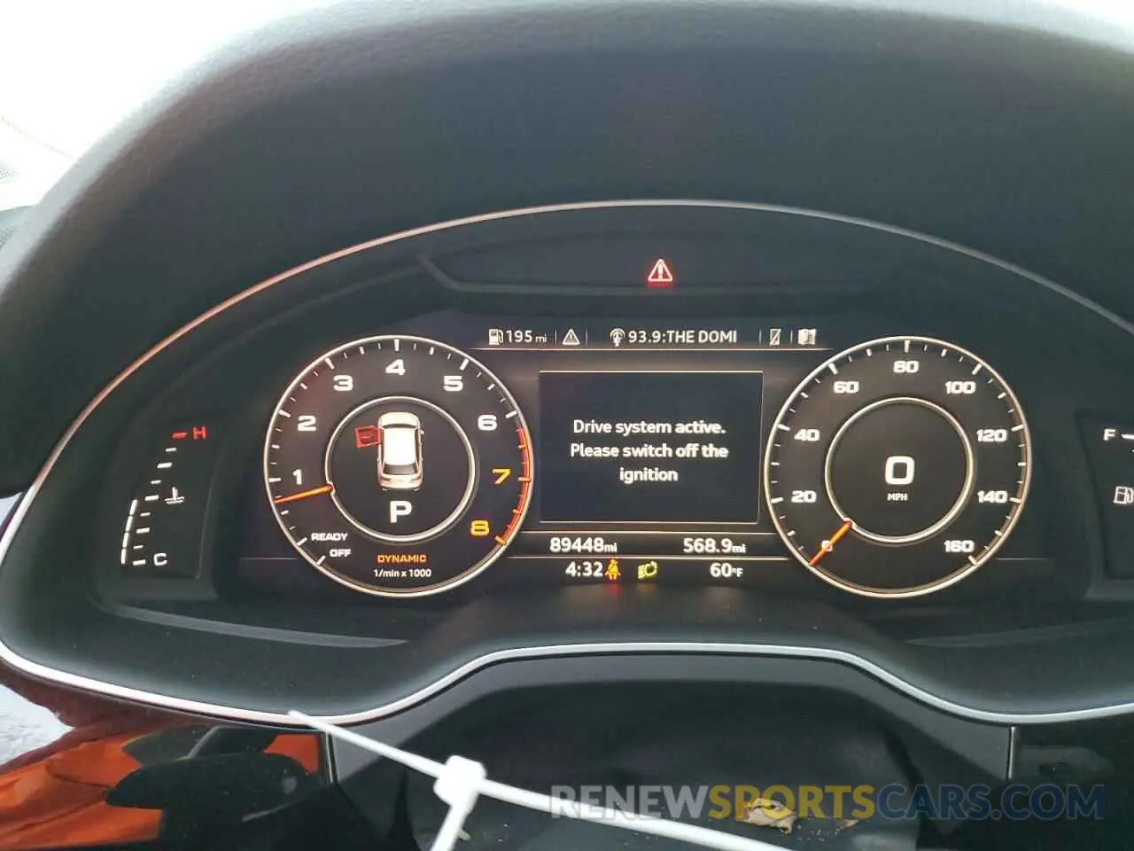 9 fotografías del automóvil dañado WA1LAAF74KD003476 AUDI Q7 2019