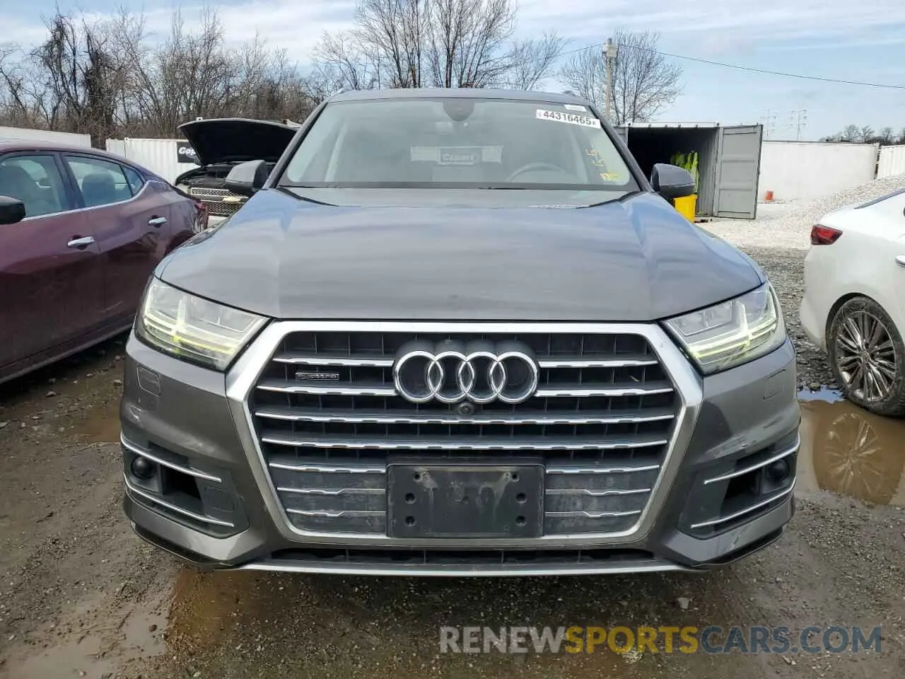 5 fotografías del automóvil dañado WA1LAAF74KD003705 AUDI Q7 2019