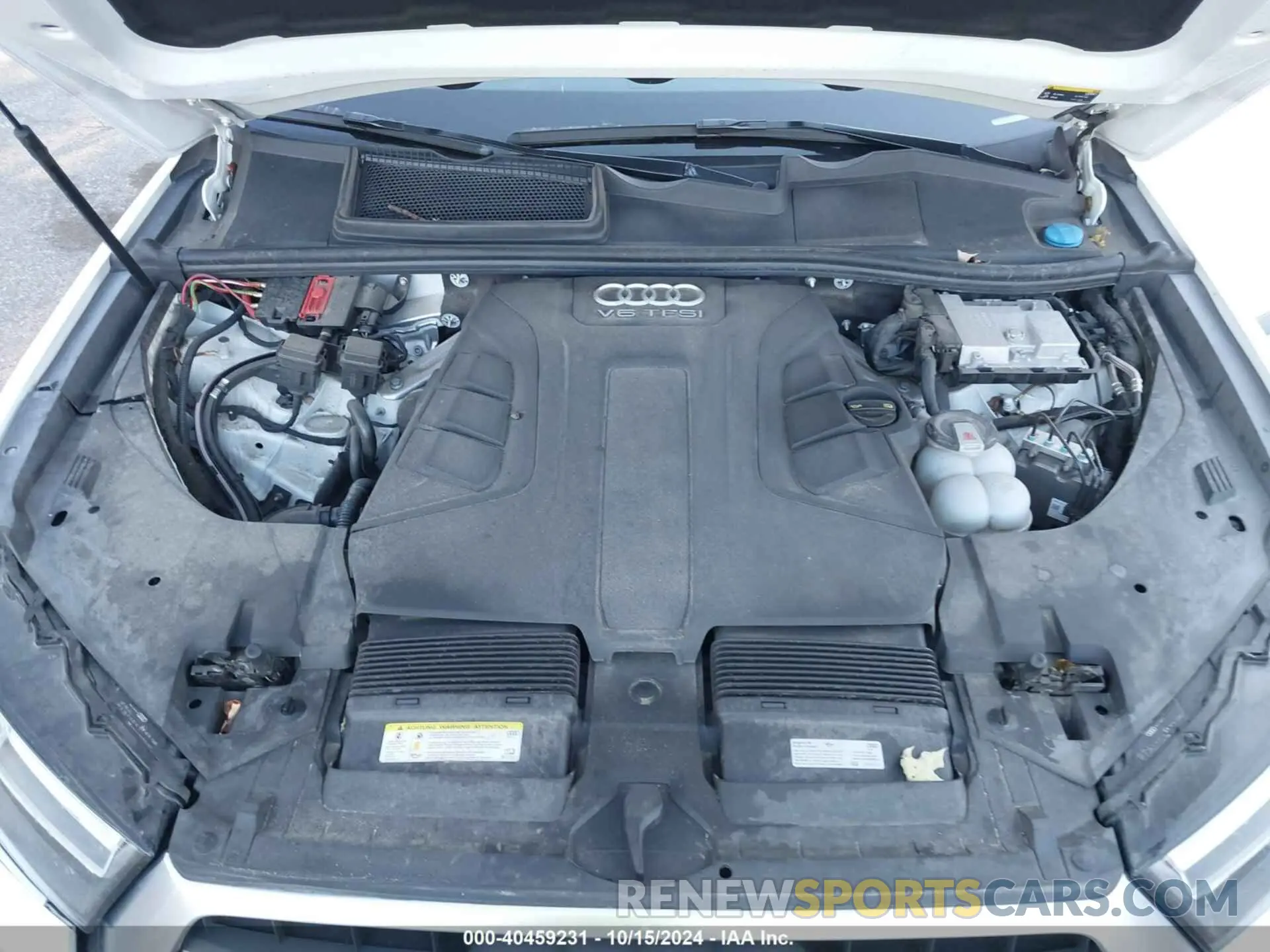 10 fotografías del automóvil dañado WA1LAAF74KD006720 AUDI Q7 2019