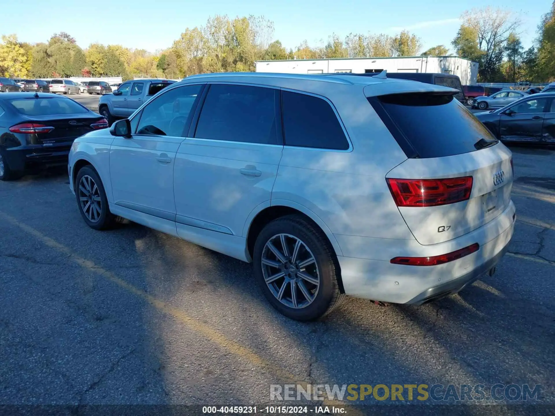 3 fotografías del automóvil dañado WA1LAAF74KD006720 AUDI Q7 2019