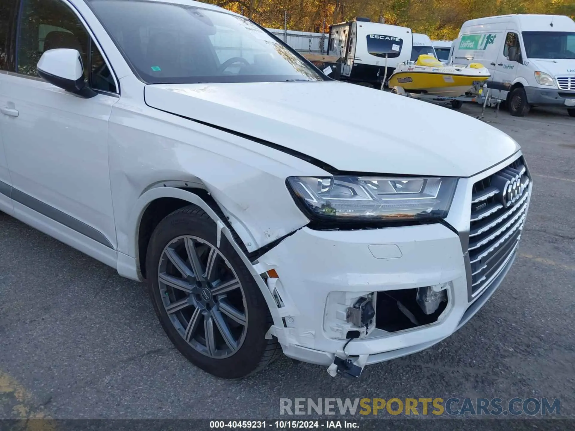 6 fotografías del automóvil dañado WA1LAAF74KD006720 AUDI Q7 2019