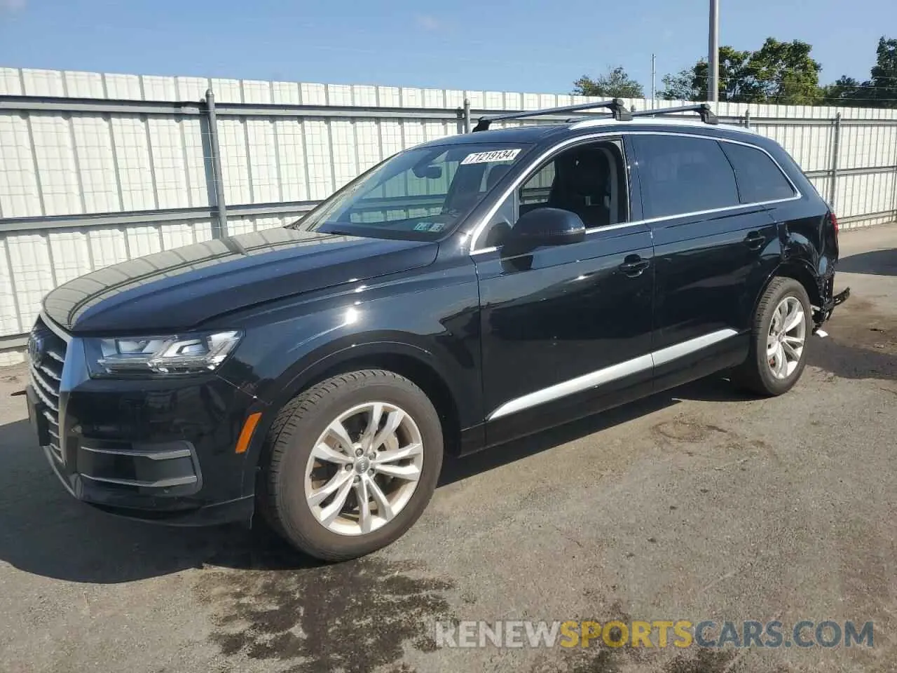 1 fotografías del automóvil dañado WA1LAAF74KD045890 AUDI Q7 2019