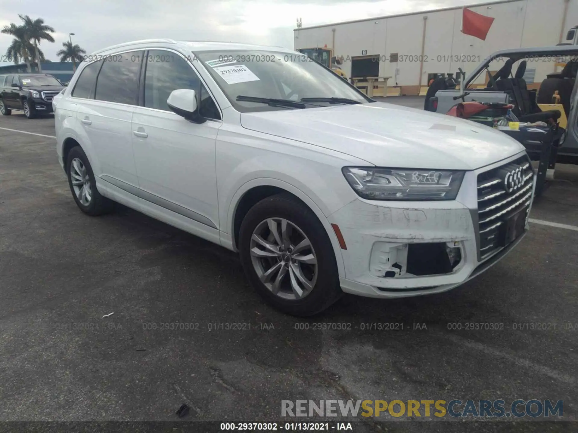 1 fotografías del automóvil dañado WA1LAAF75KD044425 AUDI Q7 2019