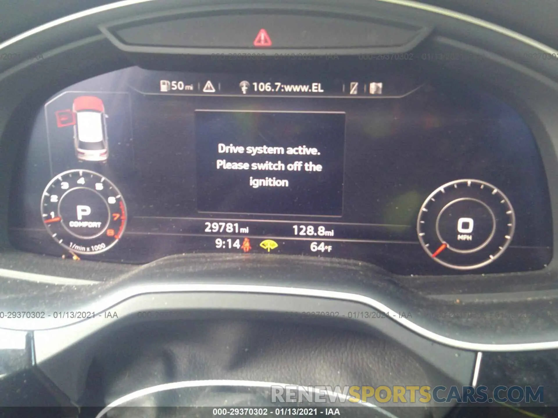 7 fotografías del automóvil dañado WA1LAAF75KD044425 AUDI Q7 2019