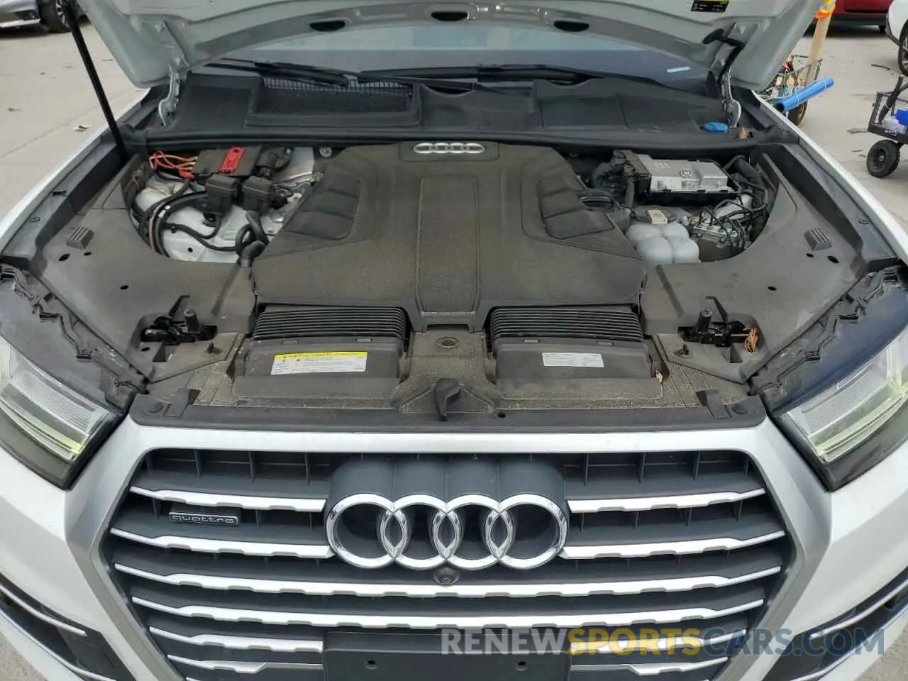 12 fotografías del automóvil dañado WA1LAAF76KD048936 AUDI Q7 2019