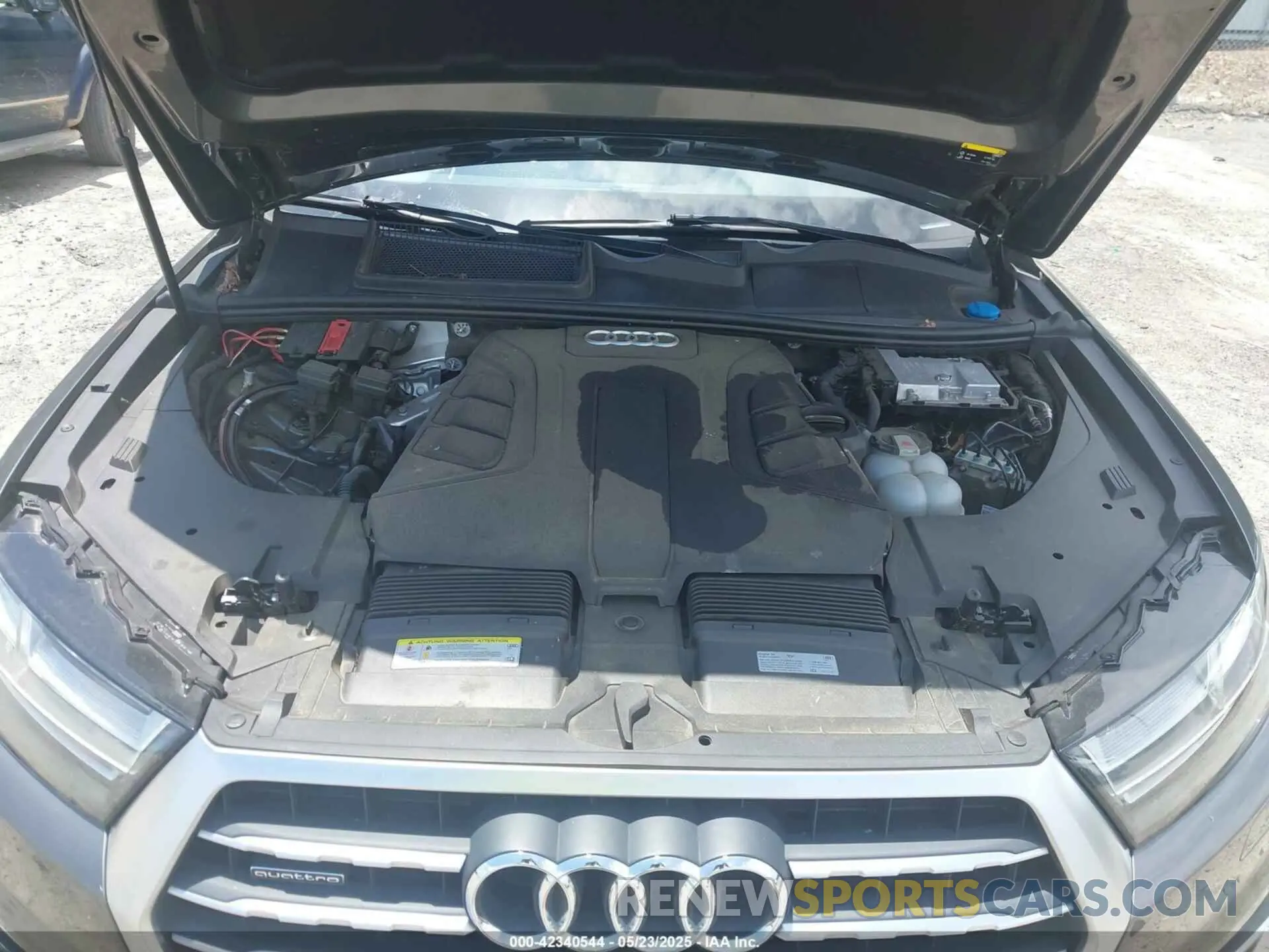 10 fotografías del automóvil dañado WA1LAAF78KD012598 AUDI Q7 2019