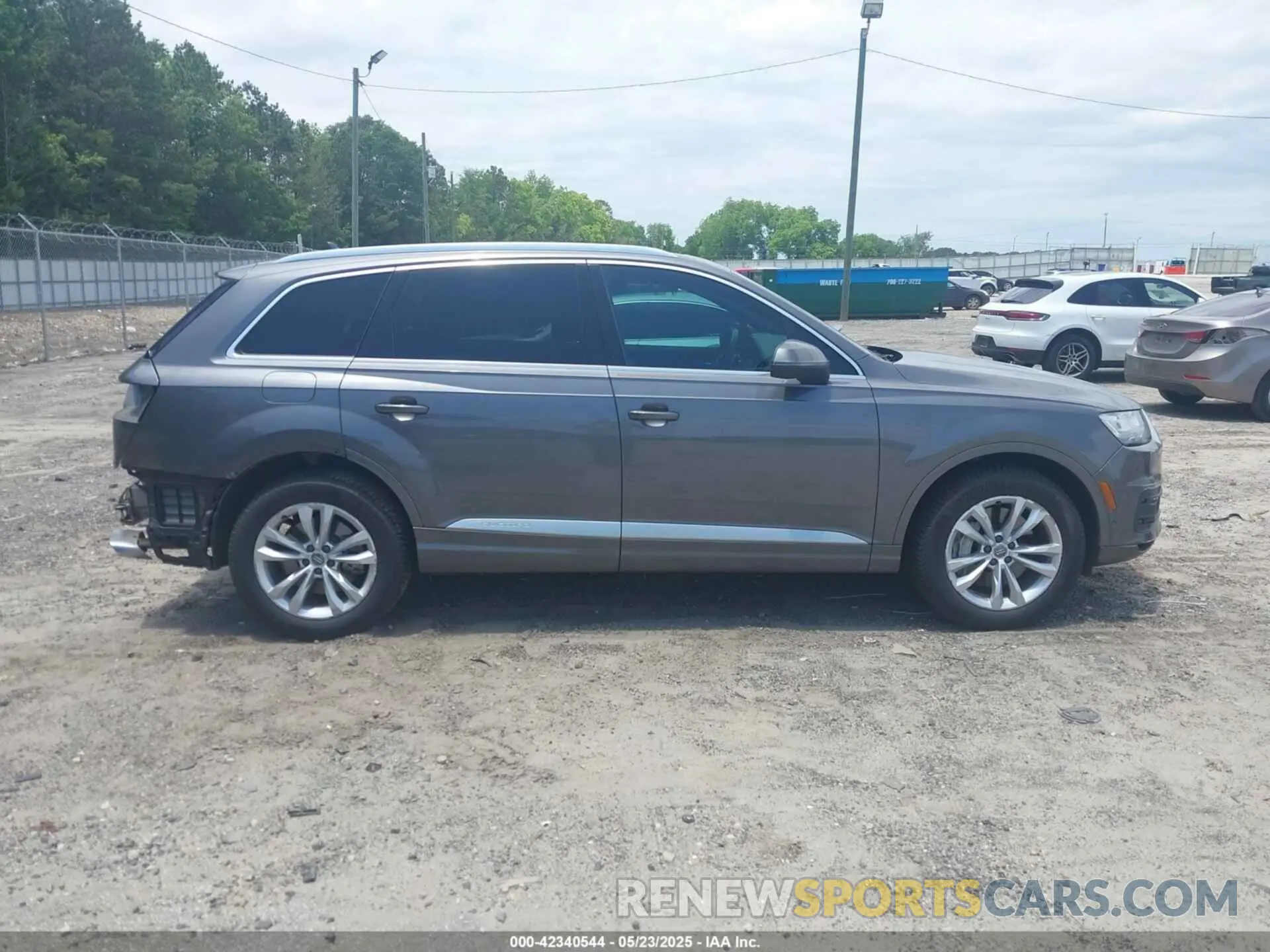 14 fotografías del automóvil dañado WA1LAAF78KD012598 AUDI Q7 2019