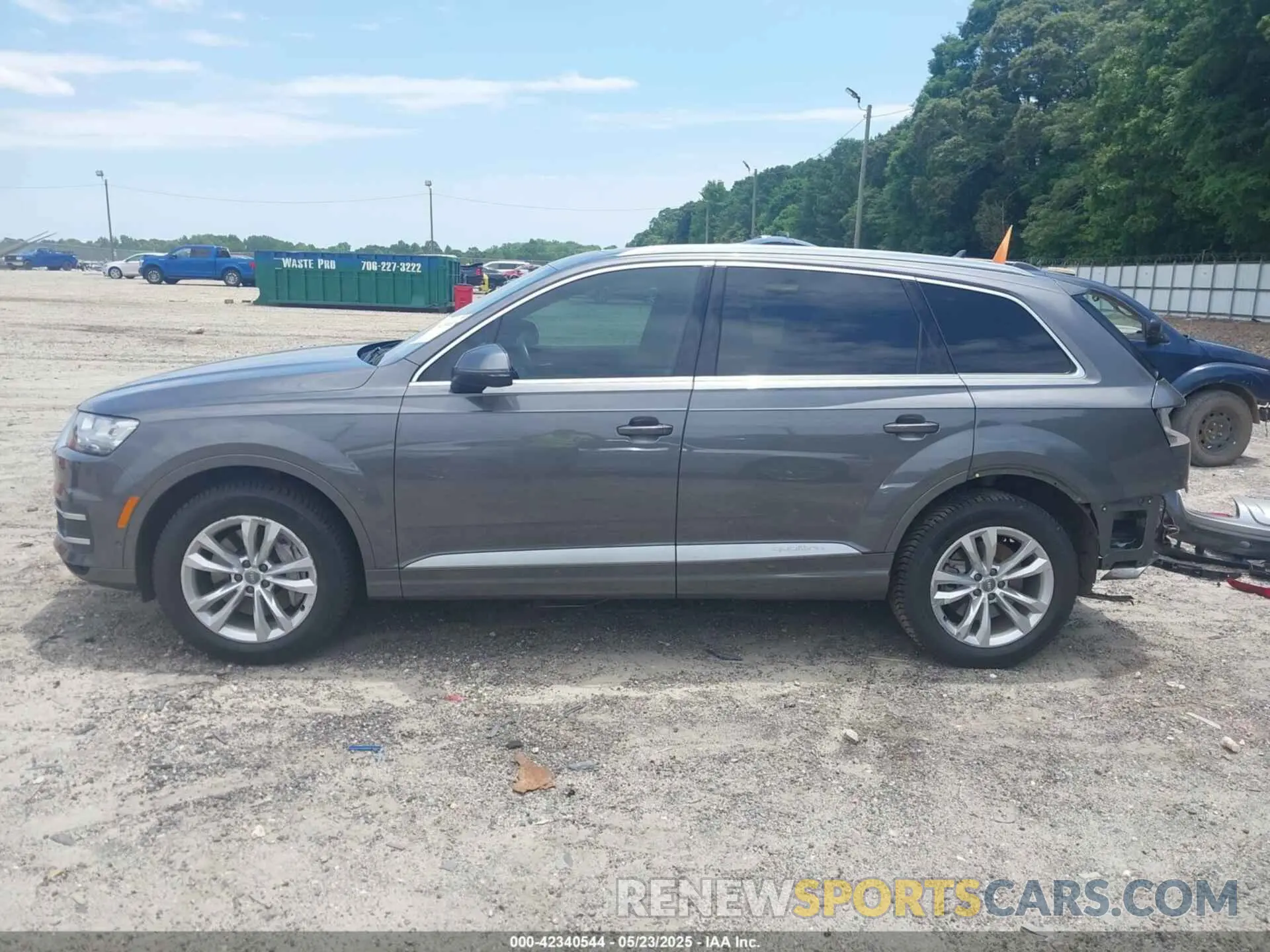 15 fotografías del automóvil dañado WA1LAAF78KD012598 AUDI Q7 2019
