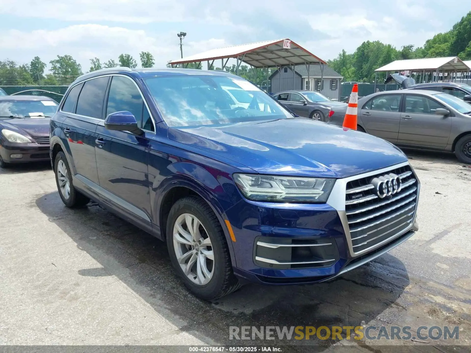 1 fotografías del automóvil dañado WA1LAAF78KD037422 AUDI Q7 2019
