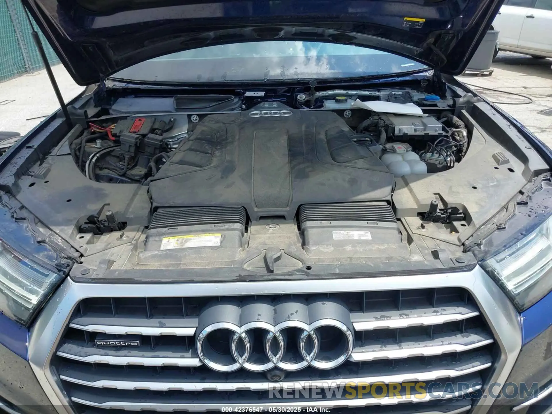 10 fotografías del automóvil dañado WA1LAAF78KD037422 AUDI Q7 2019