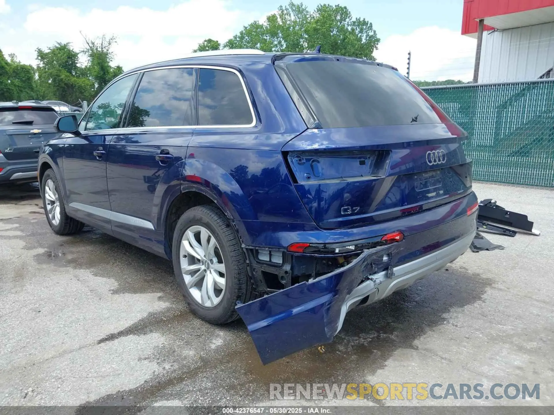6 fotografías del automóvil dañado WA1LAAF78KD037422 AUDI Q7 2019