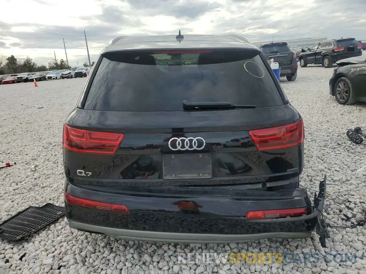 6 fotografías del automóvil dañado WA1LAAF78KD038134 AUDI Q7 2019