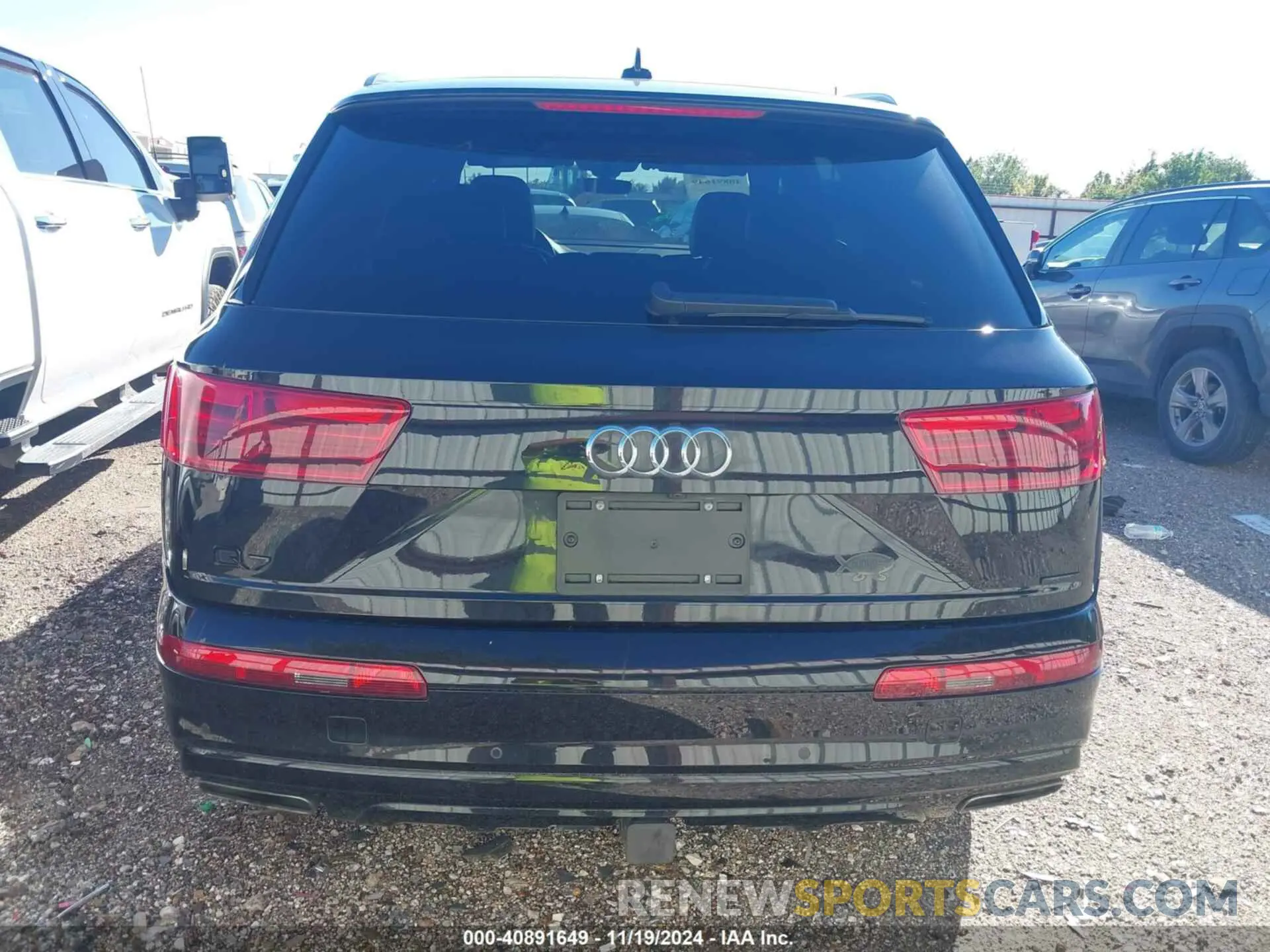 16 fotografías del automóvil dañado WA1LAAF78KD047772 AUDI Q7 2019