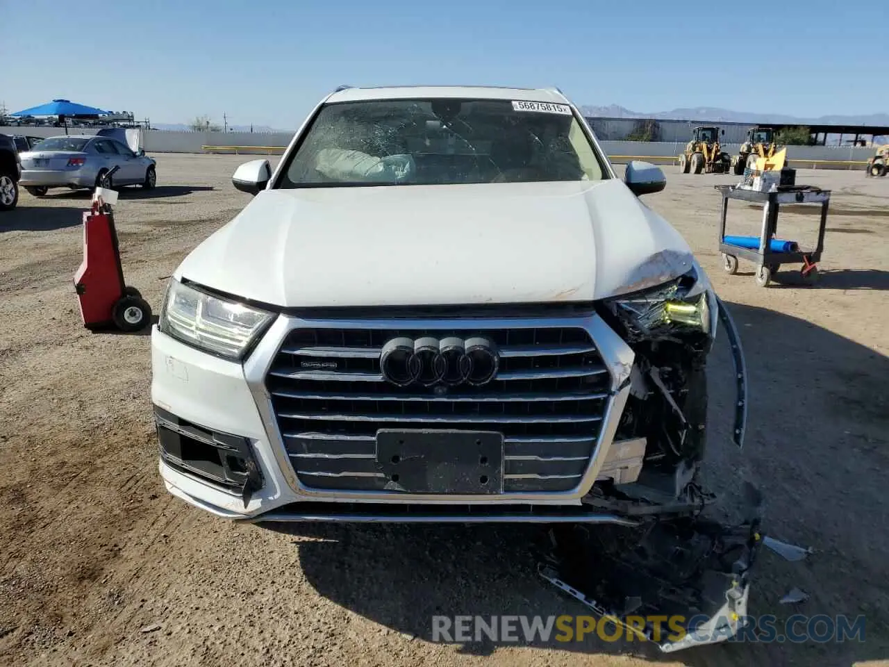 5 fotografías del automóvil dañado WA1LAAF79KD043150 AUDI Q7 2019