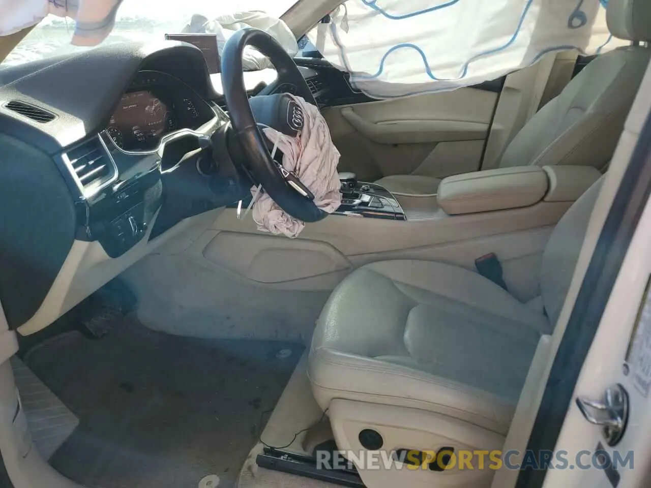 7 fotografías del automóvil dañado WA1LAAF79KD043150 AUDI Q7 2019