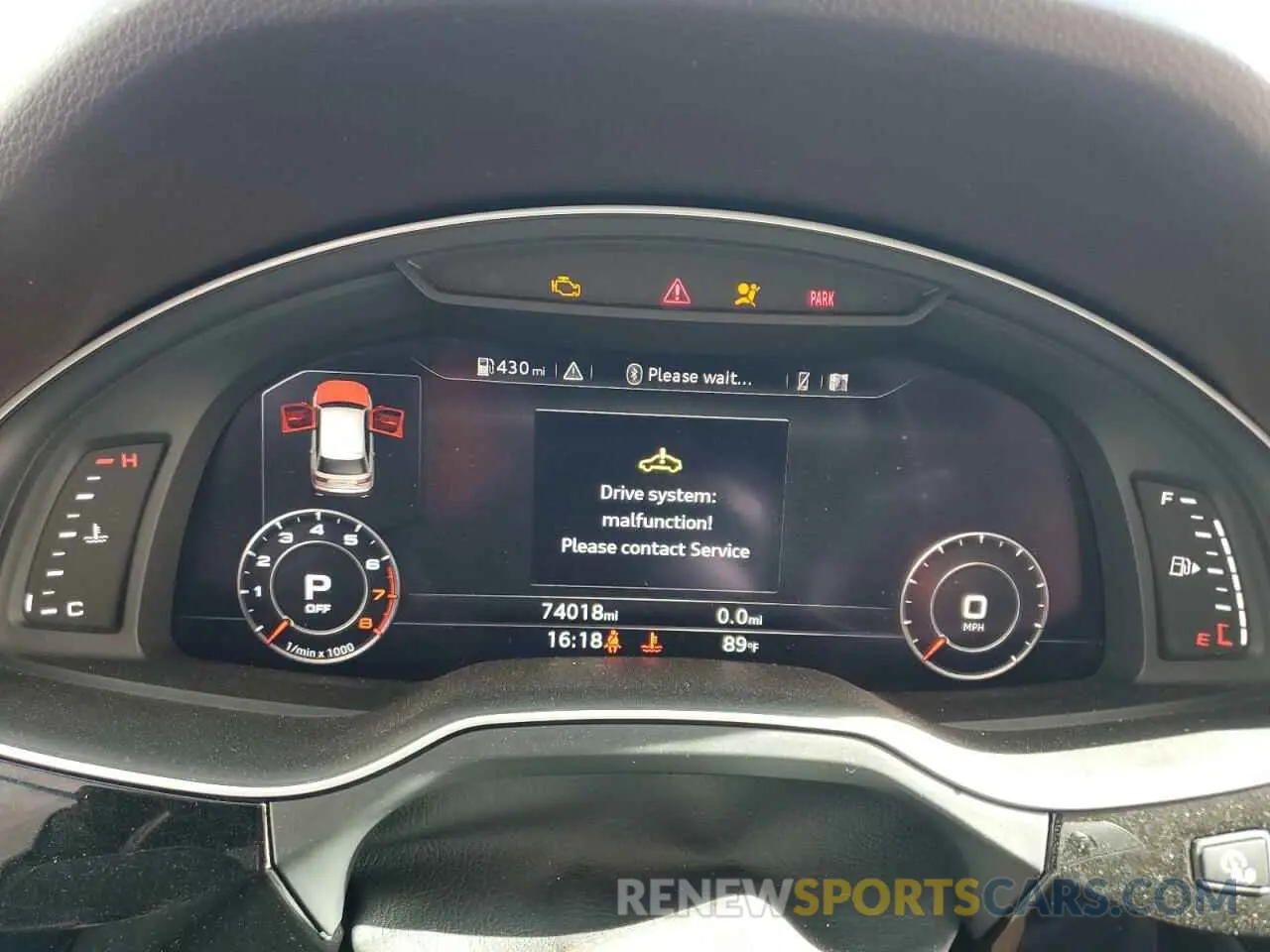 9 fotografías del automóvil dañado WA1LAAF79KD043150 AUDI Q7 2019