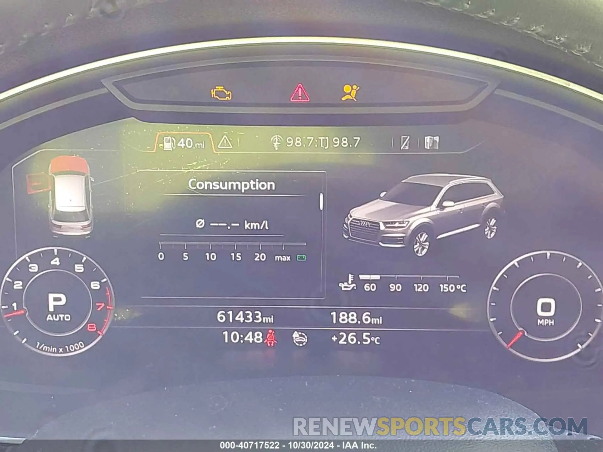 7 fotografías del automóvil dañado WA1LAAF7XKD020122 AUDI Q7 2019