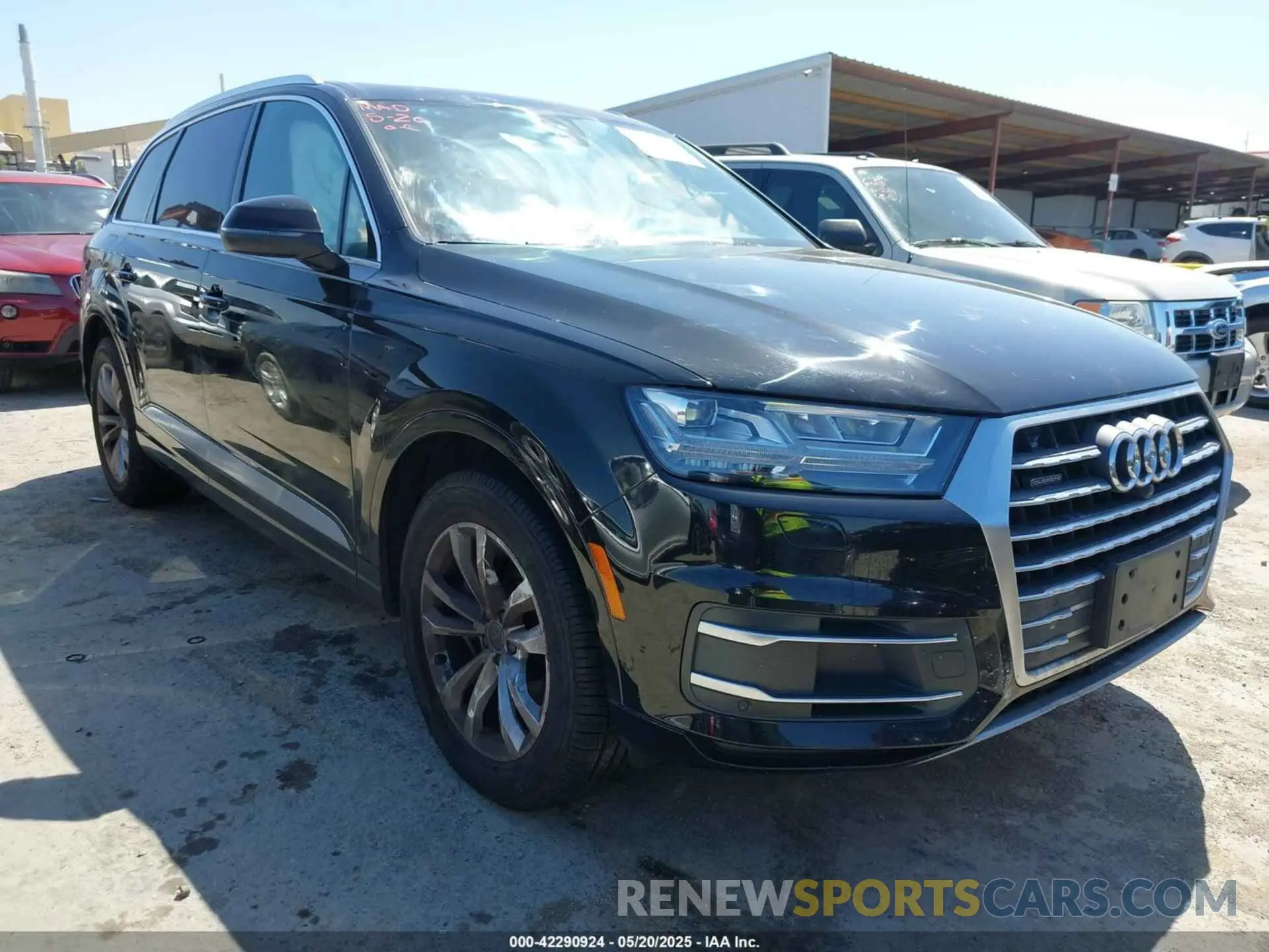 1 fotografías del automóvil dañado WA1LHAF70KD018858 AUDI Q7 2019