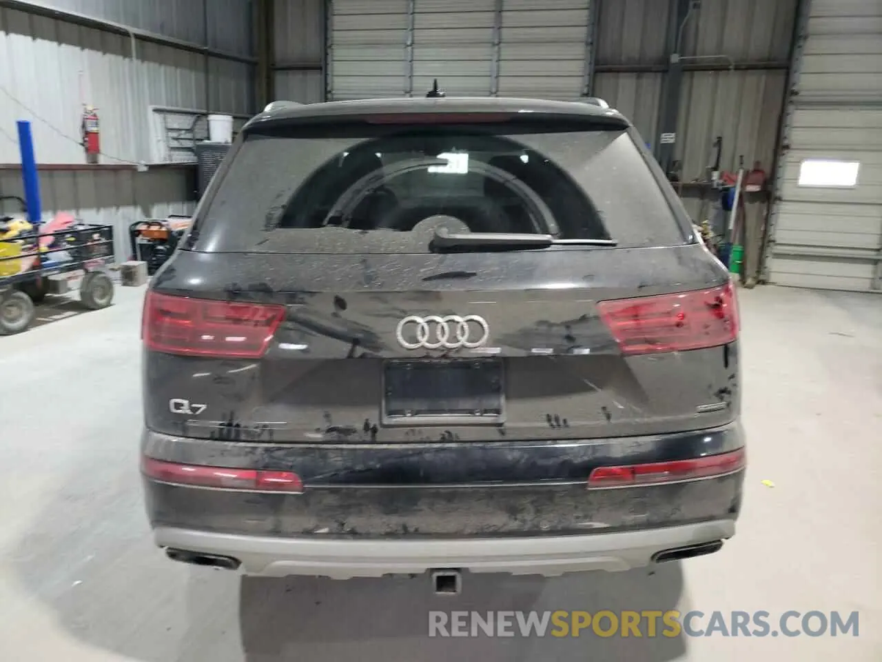 6 fotografías del automóvil dañado WA1LHAF70KD043713 AUDI Q7 2019