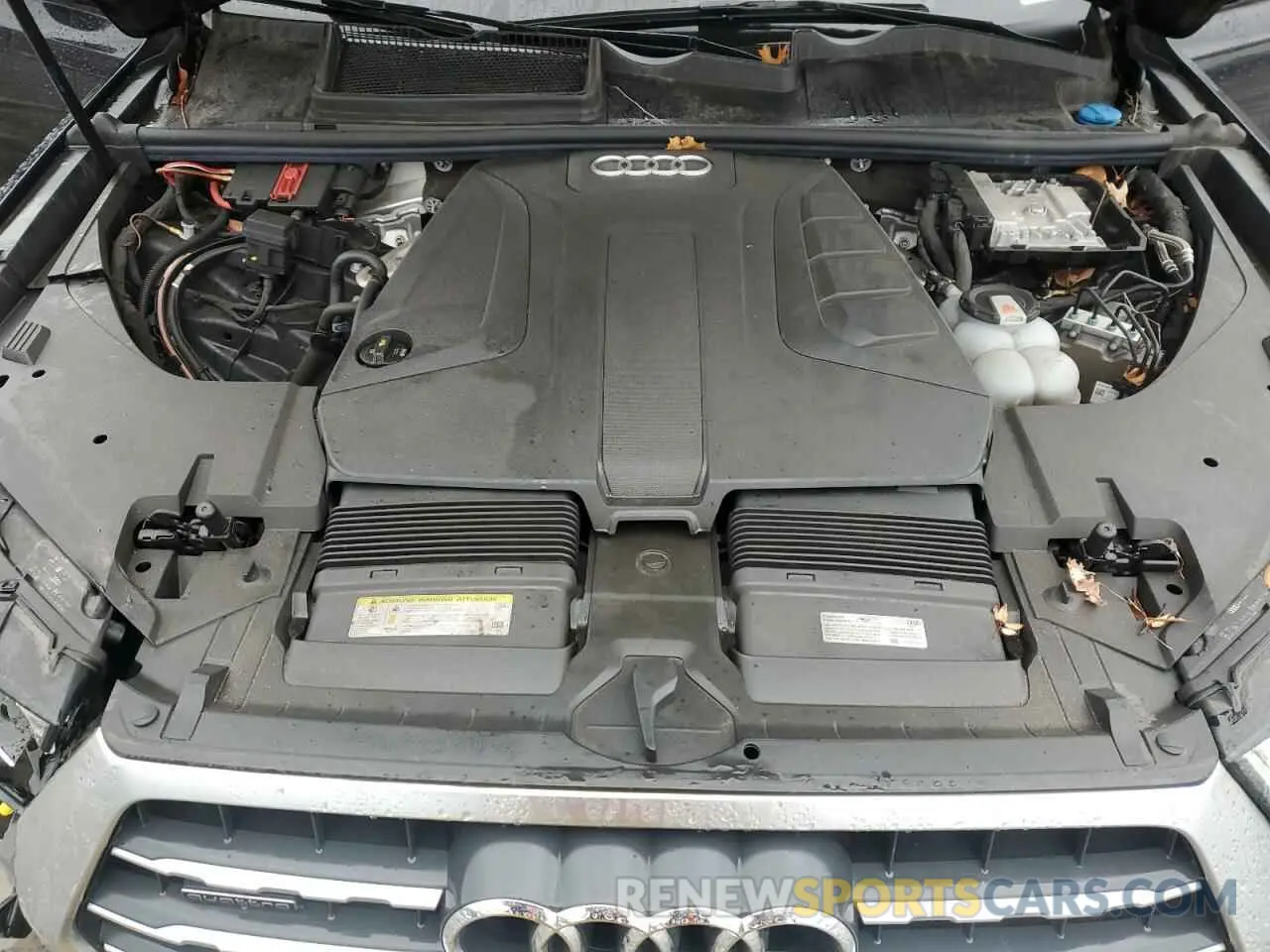 12 fotografías del automóvil dañado WA1LHAF71KD023633 AUDI Q7 2019