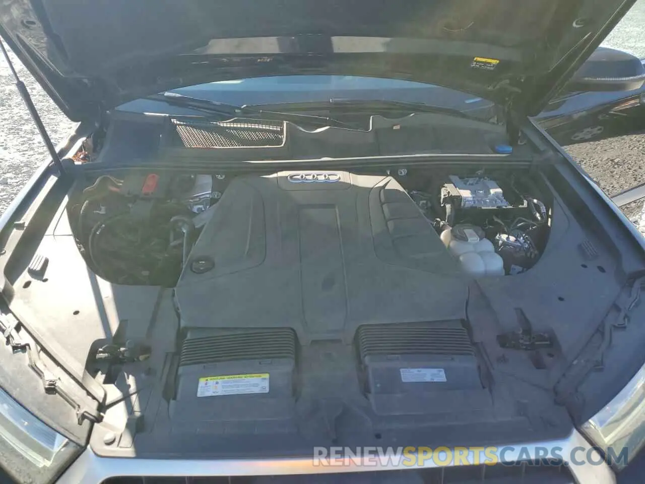 12 fotografías del automóvil dañado WA1LHAF71KD043557 AUDI Q7 2019