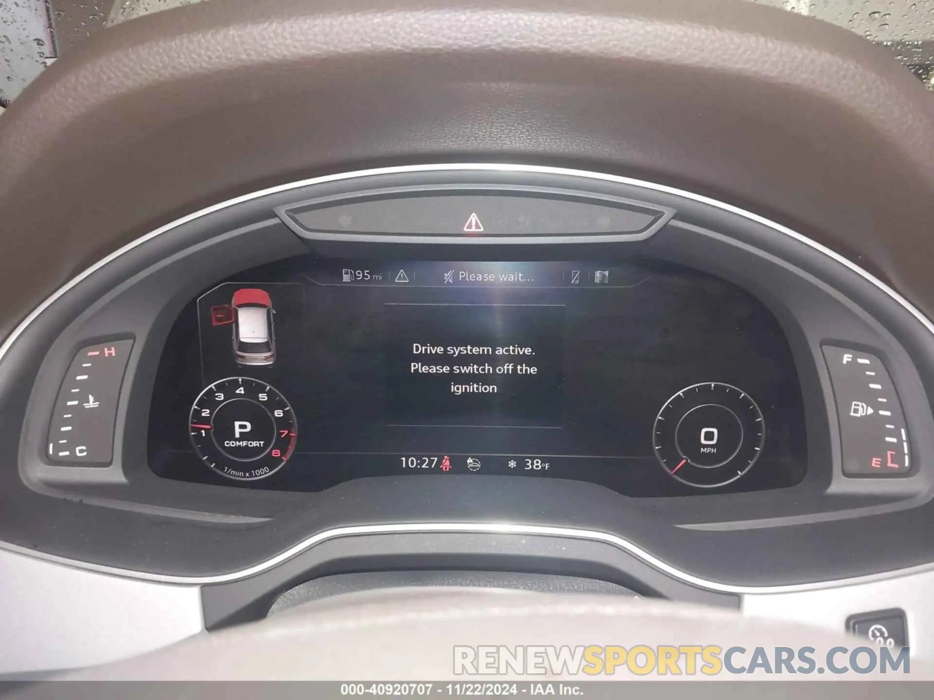 7 fotografías del automóvil dañado WA1LHAF72KD017193 AUDI Q7 2019