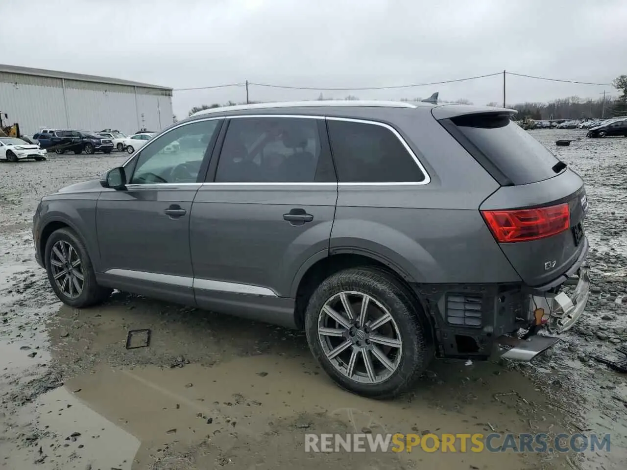 2 fotografías del automóvil dañado WA1LHAF72KD025214 AUDI Q7 2019