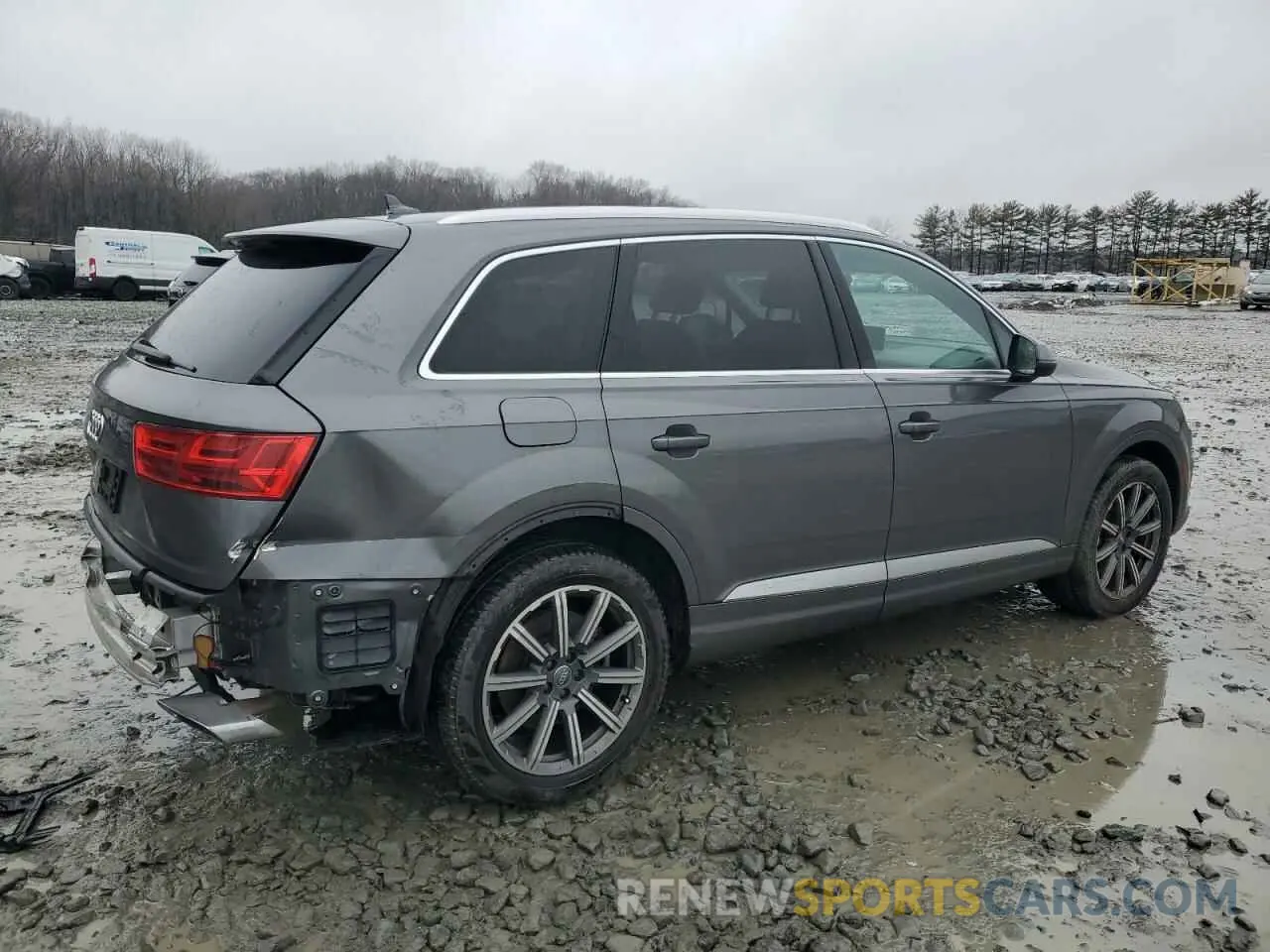 3 fotografías del automóvil dañado WA1LHAF72KD025214 AUDI Q7 2019