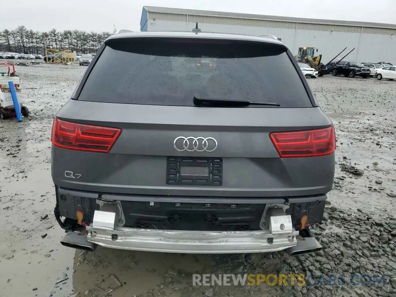 6 fotografías del automóvil dañado WA1LHAF72KD025214 AUDI Q7 2019