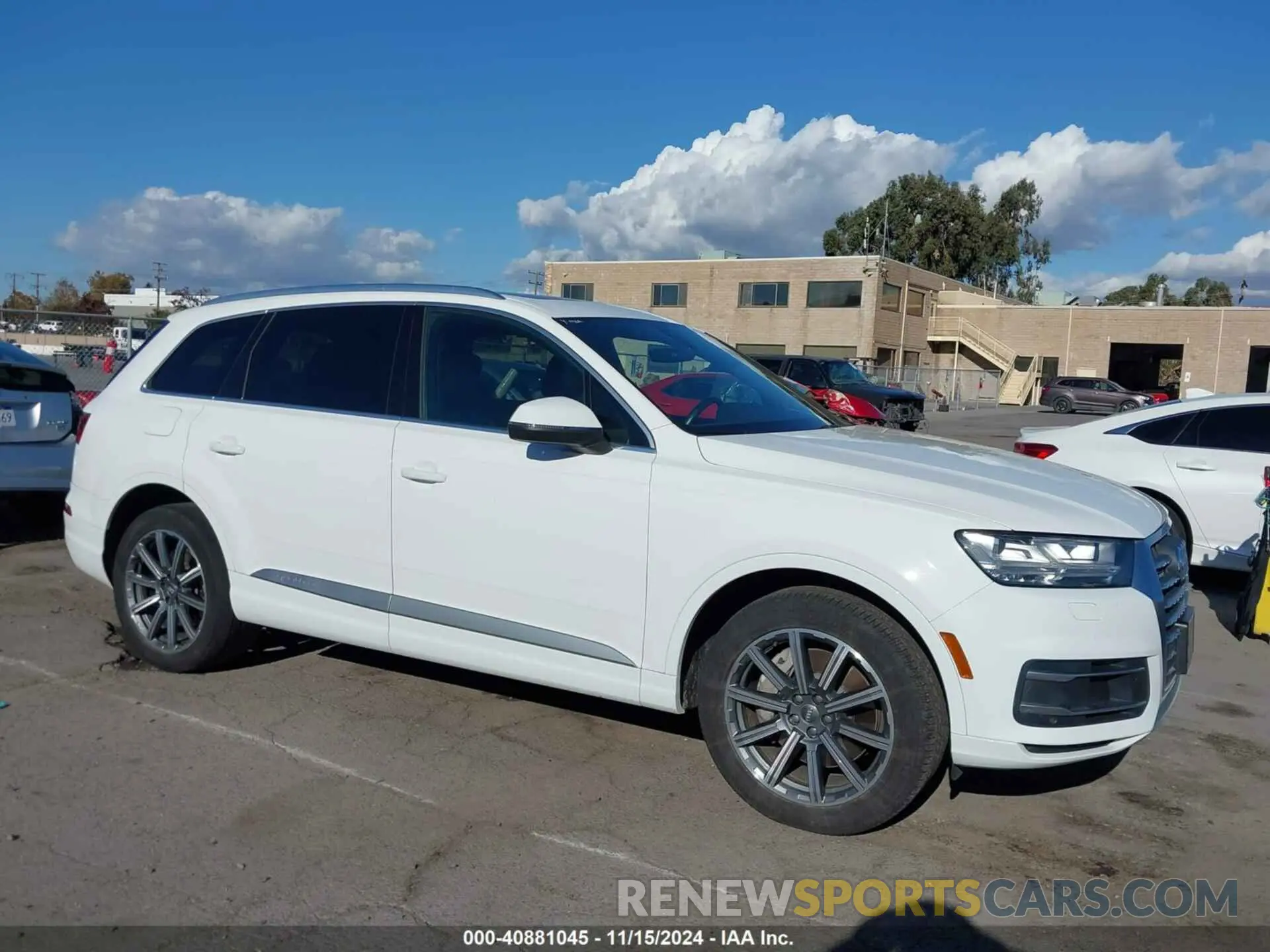 1 fotografías del automóvil dañado WA1LHAF72KD030056 AUDI Q7 2019