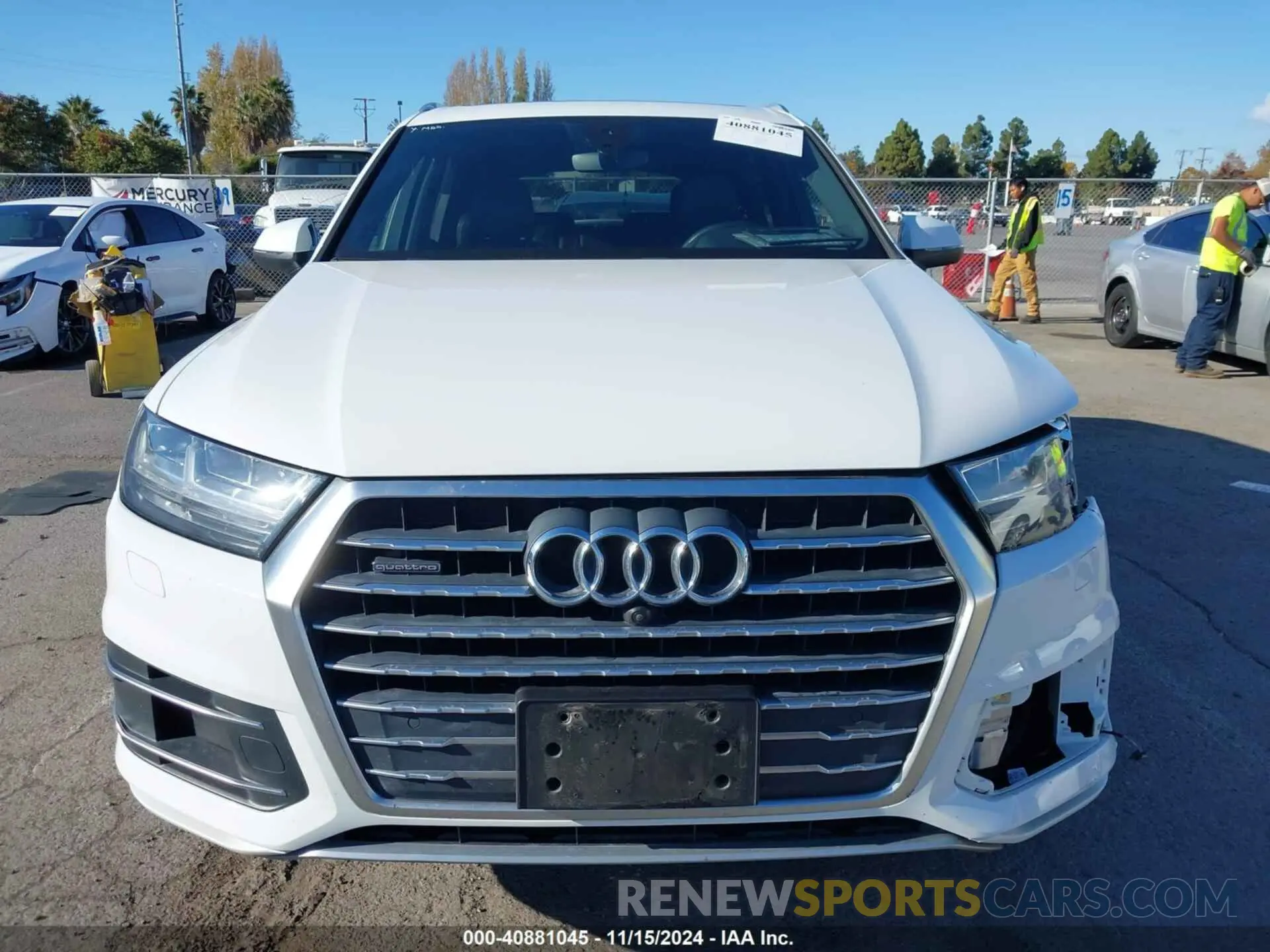 12 fotografías del automóvil dañado WA1LHAF72KD030056 AUDI Q7 2019