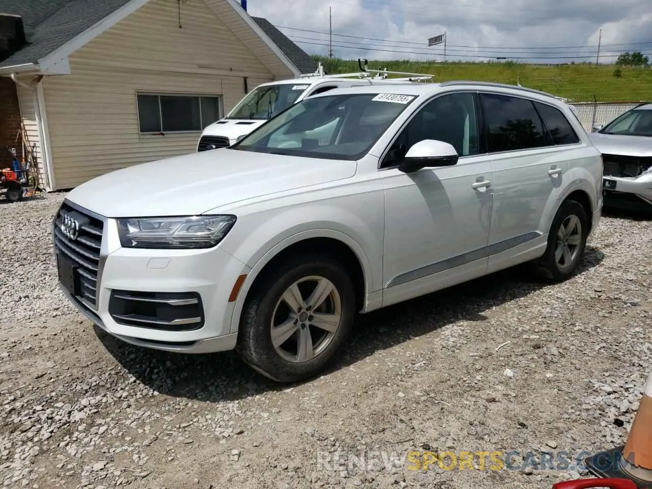 1 fotografías del automóvil dañado WA1LHAF73KD036495 AUDI Q7 2019