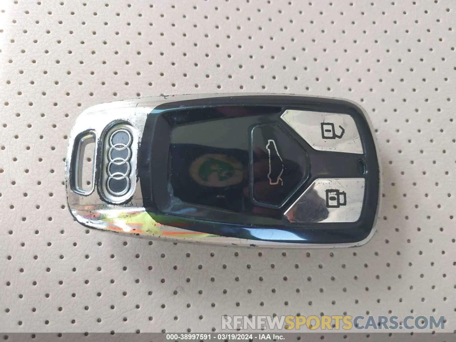 11 fotografías del automóvil dañado WA1LHAF73KD038571 AUDI Q7 2019