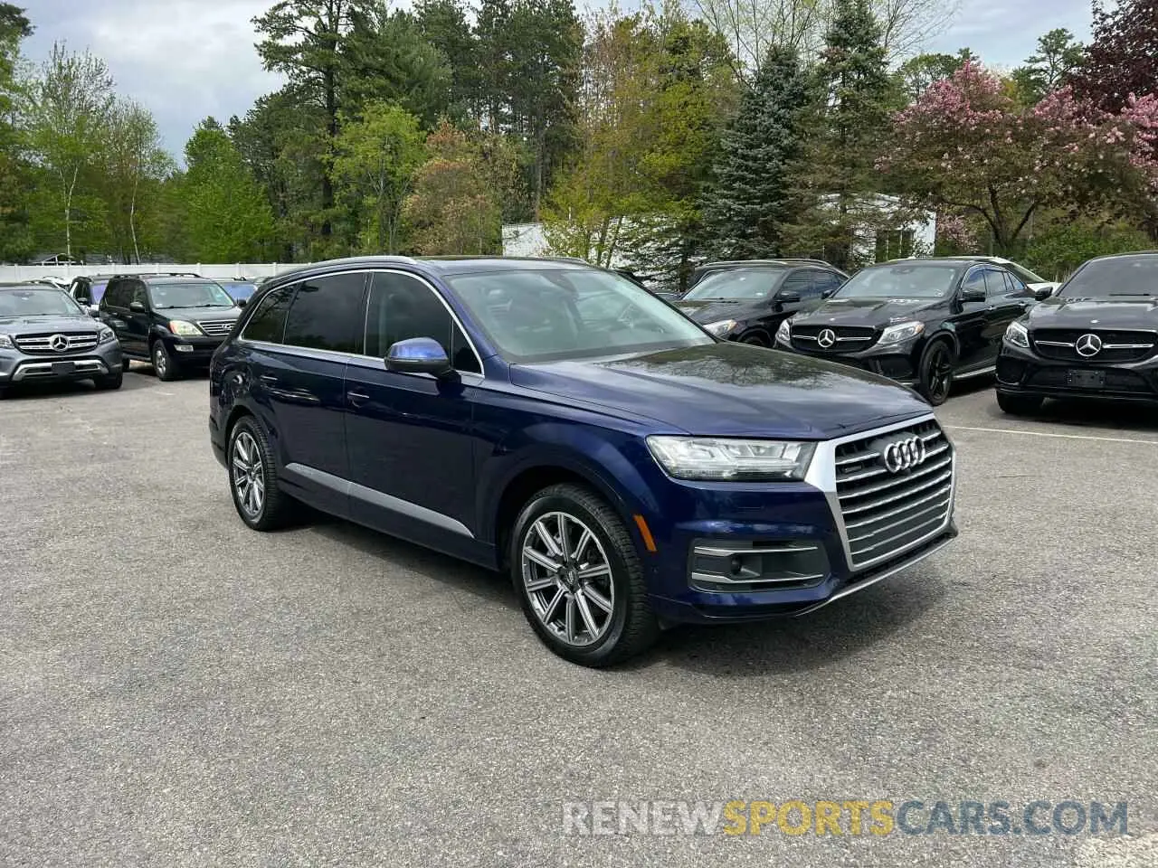 1 fotografías del automóvil dañado WA1LHAF73KD041633 AUDI Q7 2019