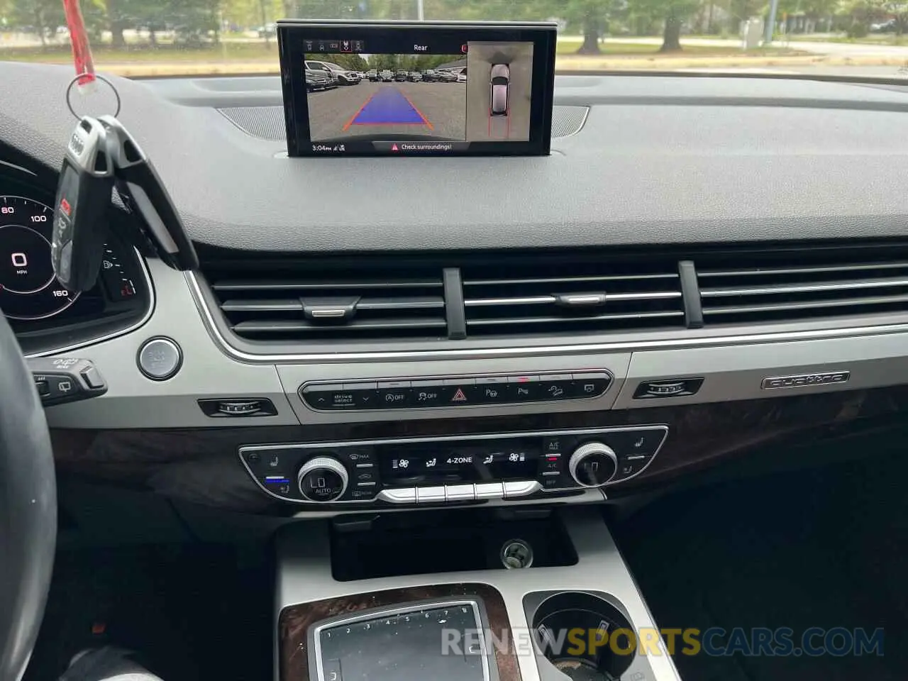 10 fotografías del automóvil dañado WA1LHAF73KD041633 AUDI Q7 2019