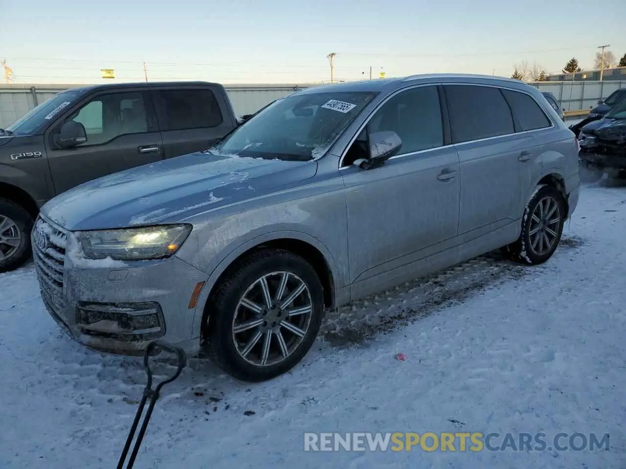 1 fotografías del automóvil dañado WA1LHAF74KD031452 AUDI Q7 2019