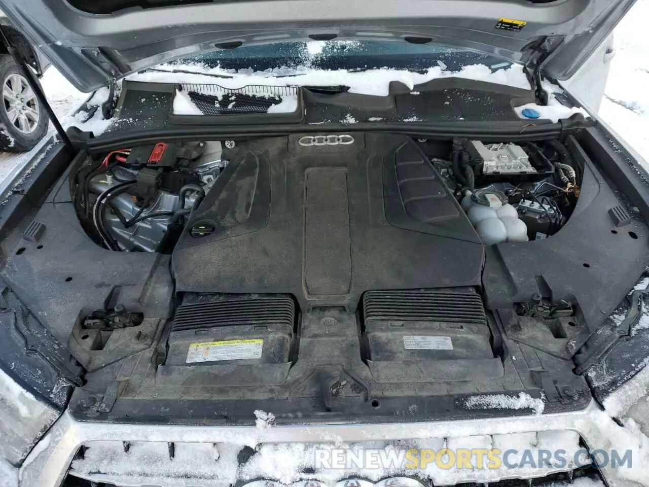12 fotografías del automóvil dañado WA1LHAF74KD031452 AUDI Q7 2019