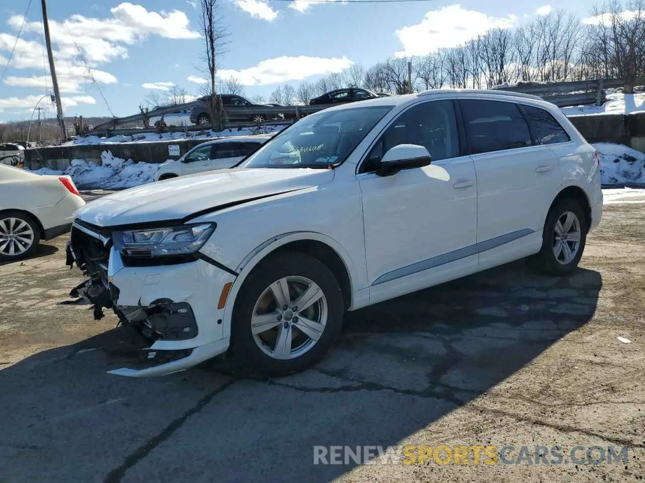 1 fotografías del automóvil dañado WA1LHAF75KD021559 AUDI Q7 2019