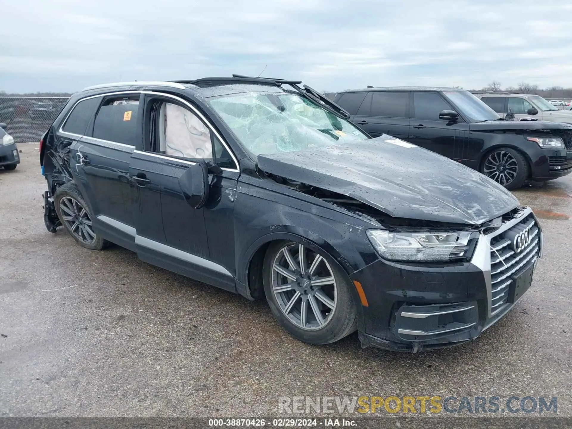 1 fotografías del automóvil dañado WA1LHAF75KD033226 AUDI Q7 2019