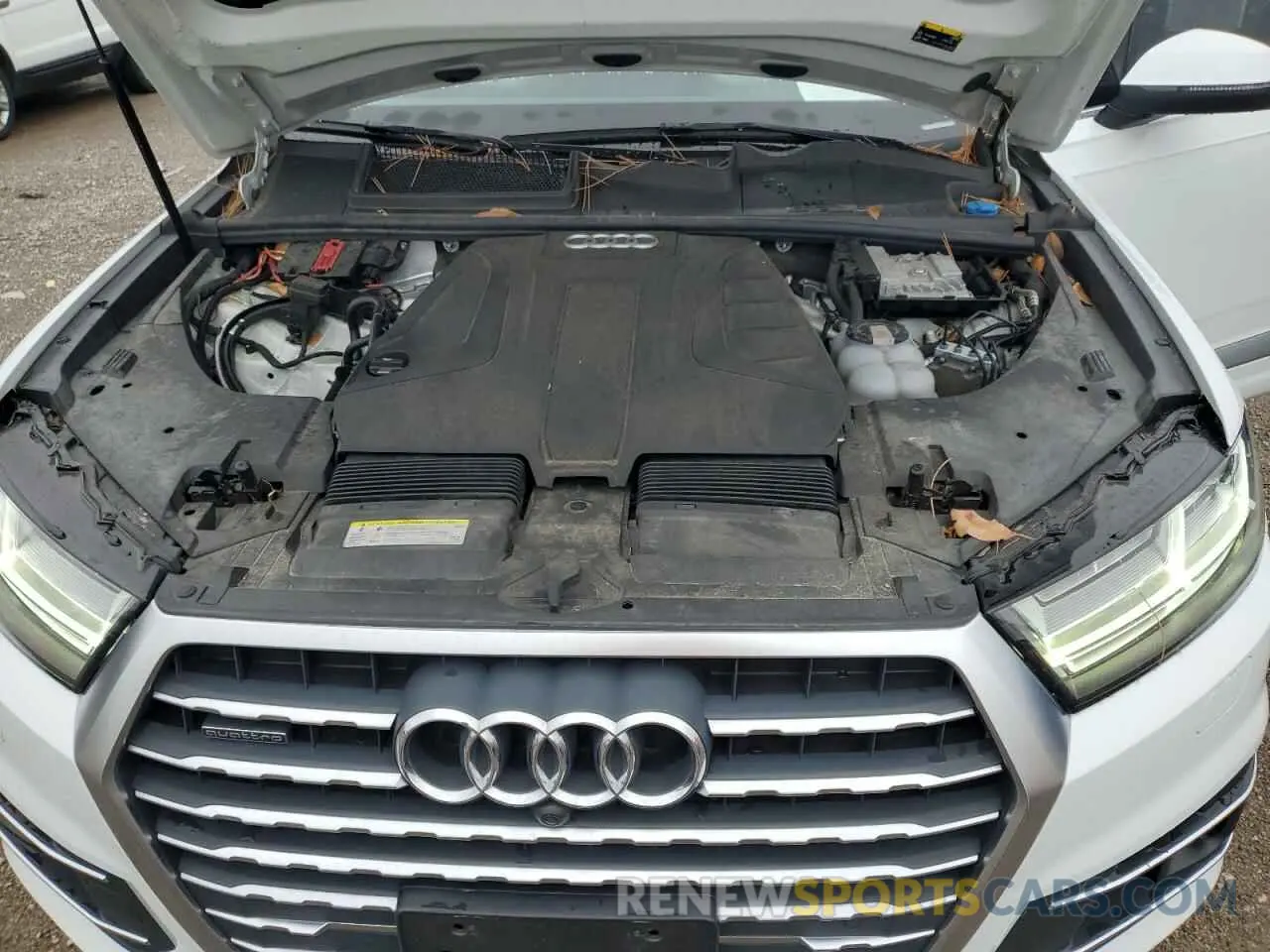 12 fotografías del automóvil dañado WA1LHAF76KD024017 AUDI Q7 2019