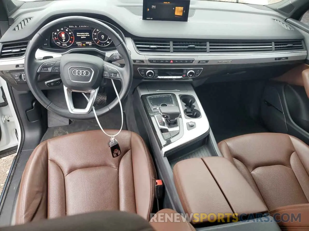 8 fotografías del automóvil dañado WA1LHAF76KD024017 AUDI Q7 2019