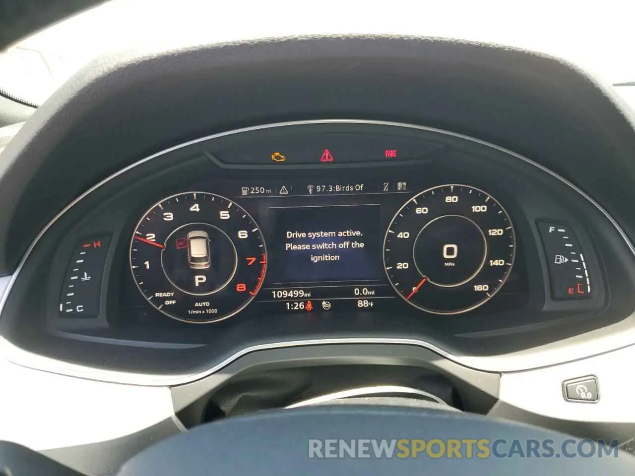 9 fotografías del automóvil dañado WA1LHAF76KD040542 AUDI Q7 2019