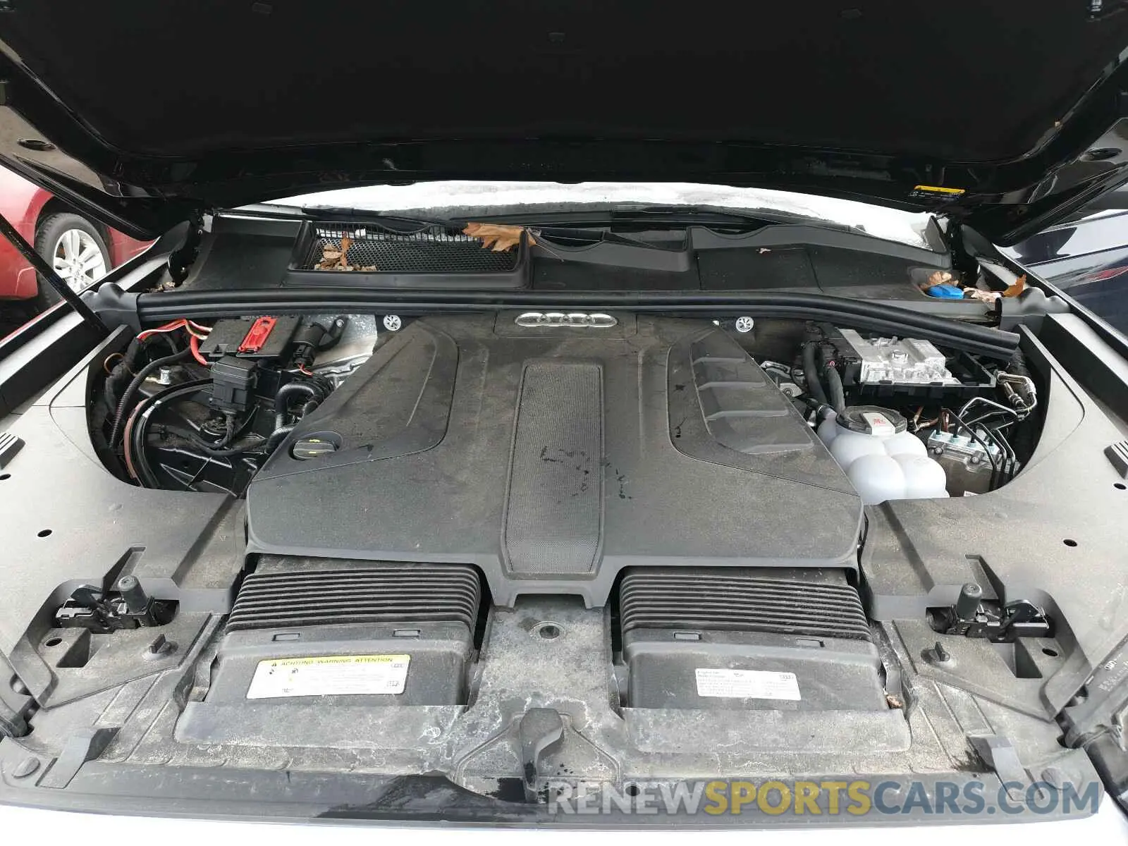 7 fotografías del automóvil dañado WA1LHAF76KD041674 AUDI Q7 2019