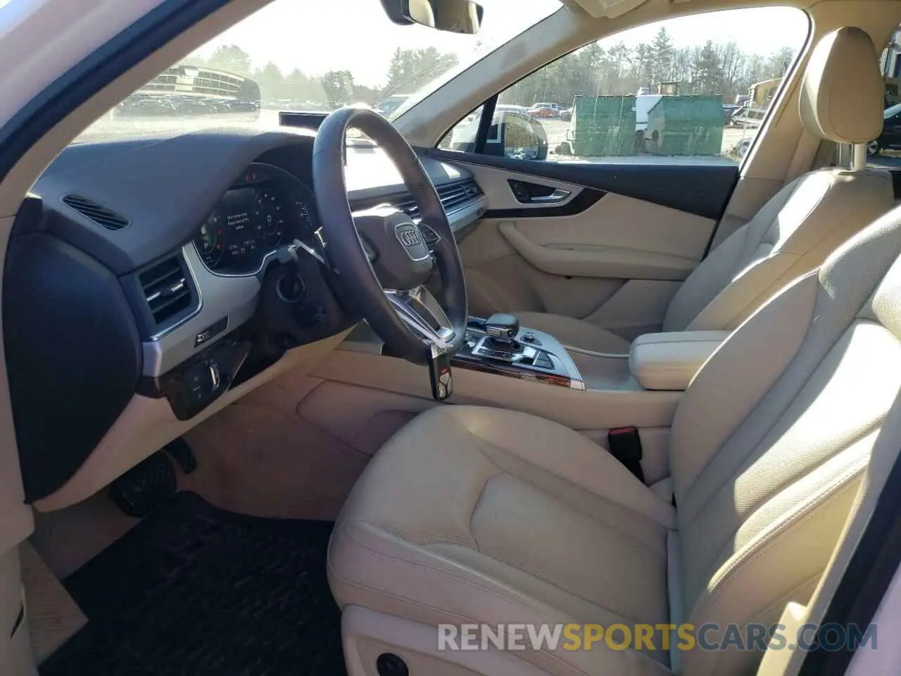 7 fotografías del automóvil dañado WA1LHAF77KD025564 AUDI Q7 2019