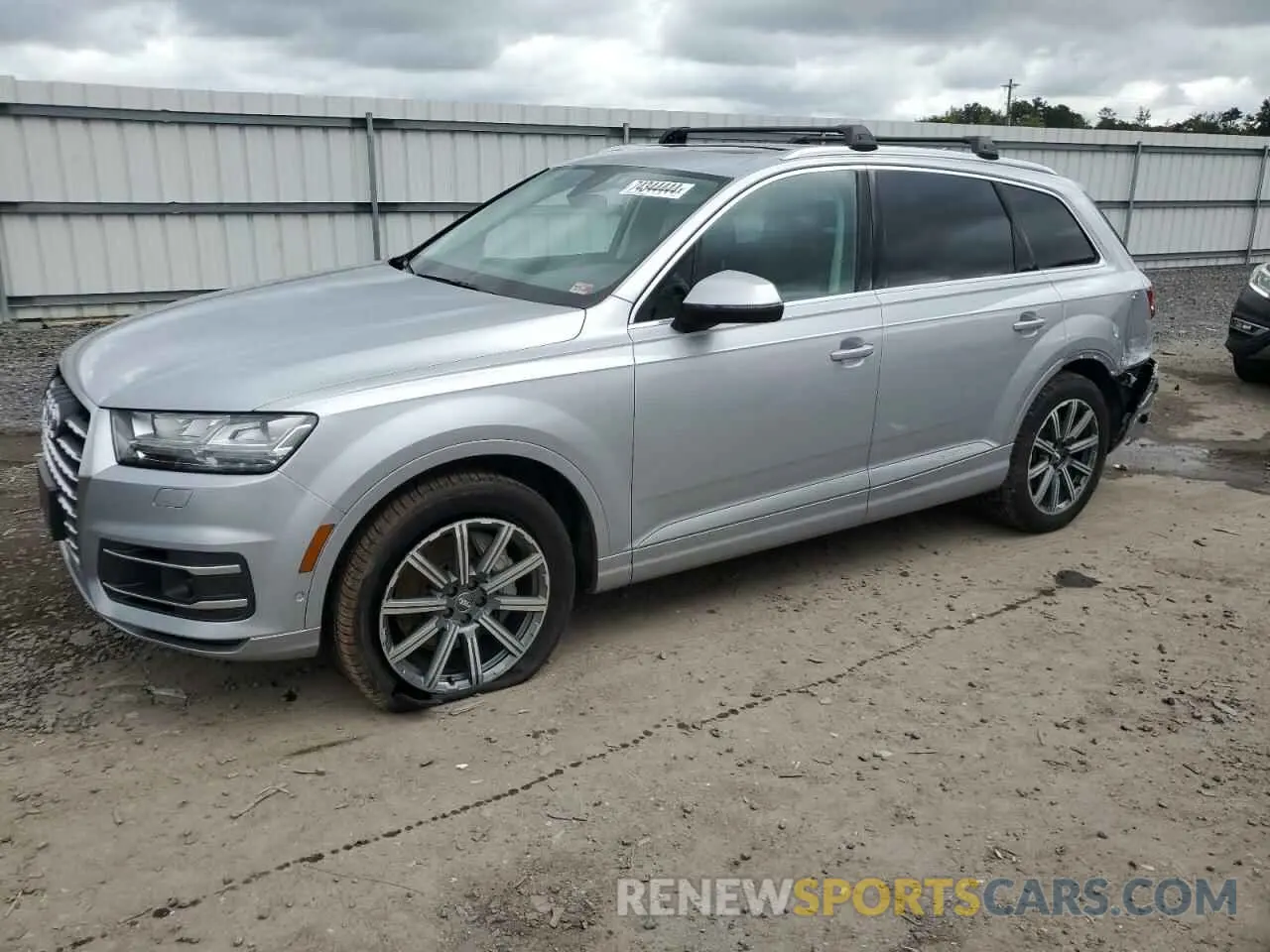 1 fotografías del automóvil dañado WA1LHAF77KD033308 AUDI Q7 2019