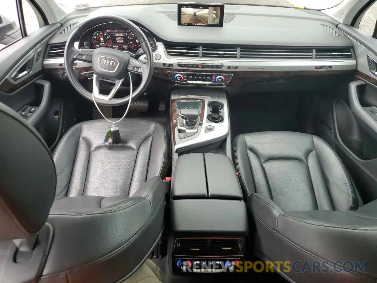 8 fotografías del automóvil dañado WA1LHAF77KD033308 AUDI Q7 2019