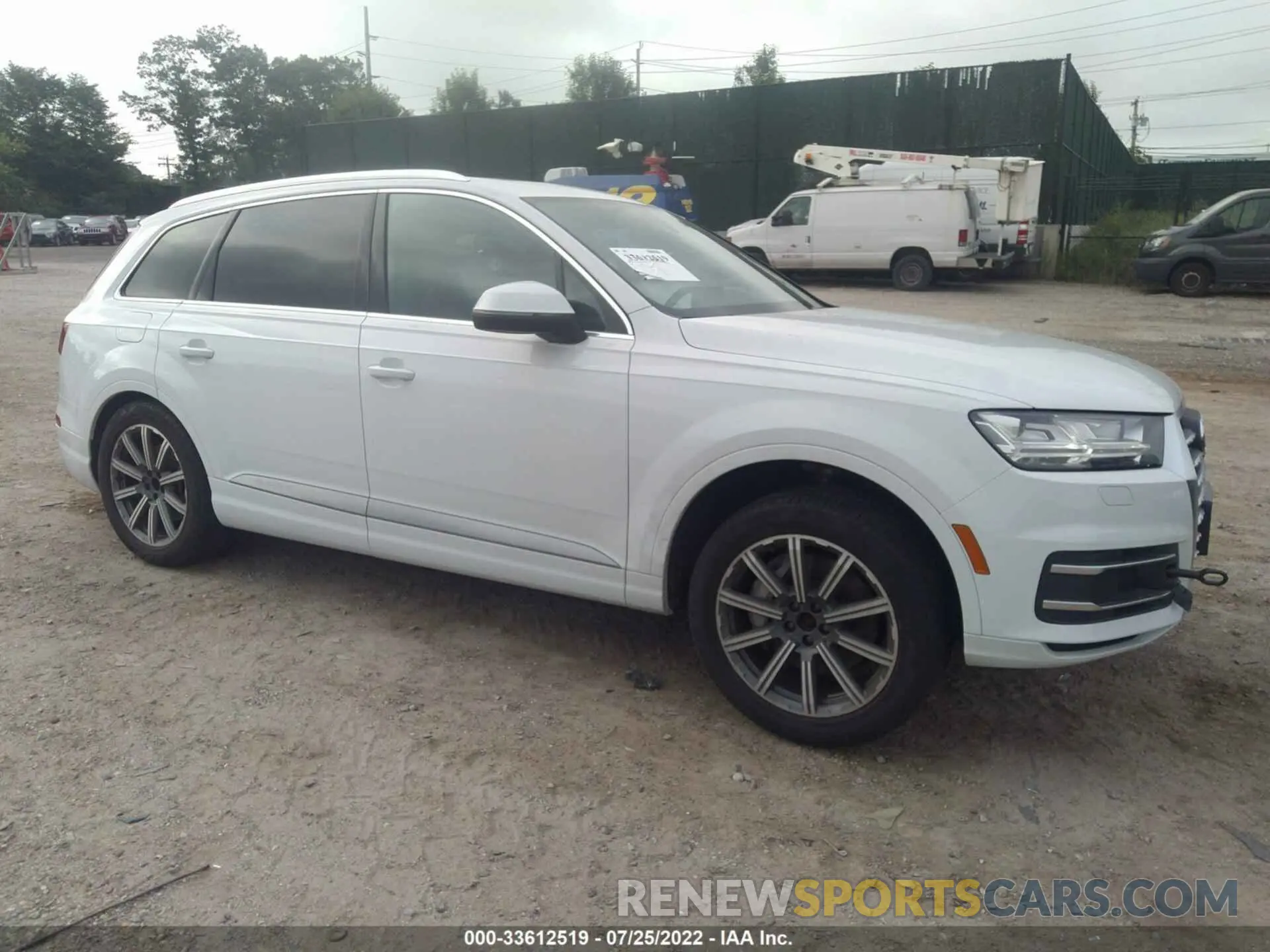 1 fotografías del automóvil dañado WA1LHAF78KD038730 AUDI Q7 2019